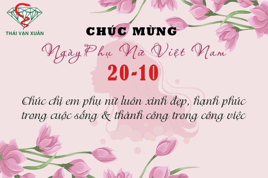 Công ty TNHH Thái Vạn Xuân - Chúc mừng ngày phụ nữ Việt Nam 20/10