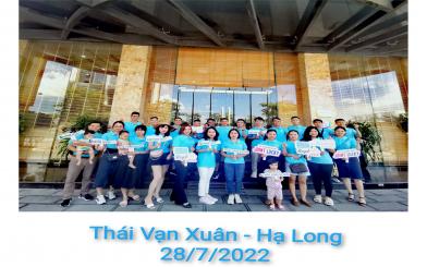 Thái Vạn Xuân tổ chức cho cán bộ nhân viên tham quan du lịch hè năm 2022